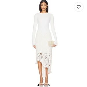 AJE Crochet Dress - Size L - only worn once!